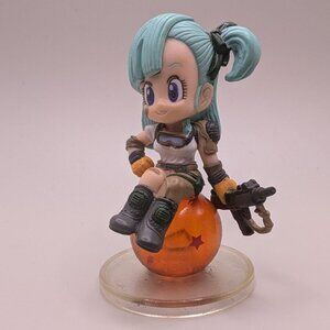 DRAGON BALL CHARACTER CHARA PUCHI FIGURE MINI TRADING BULMA TEEN BANDAI (B)